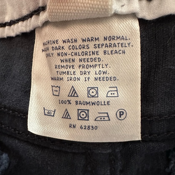 LAND’S END kids Corduroys size 8 navy blue girls cords - Picture 10 of 10